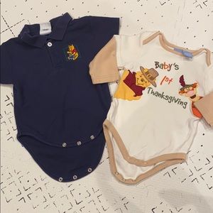 2 Winnie the Pooh Onesies